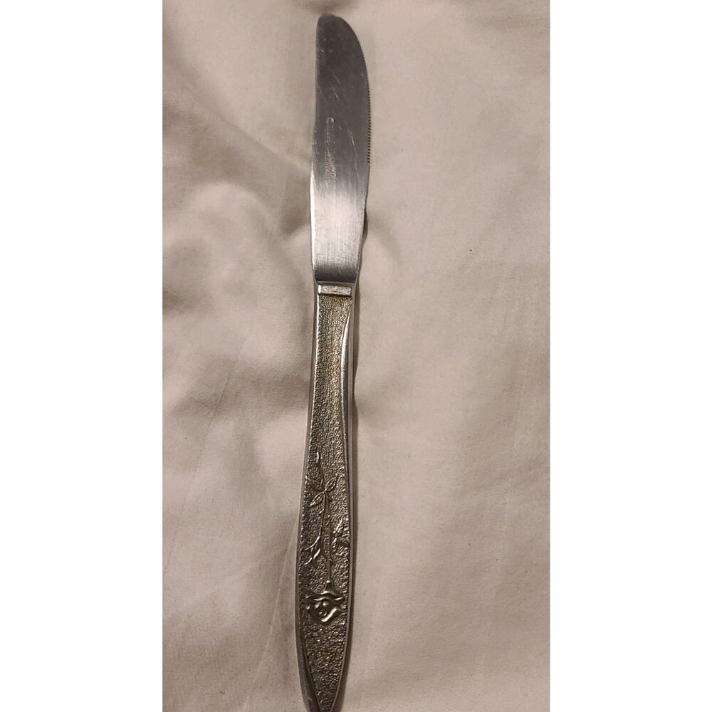Vintage Florentine Rose Stanley Roberts Stainless Steel Knife-Japan
